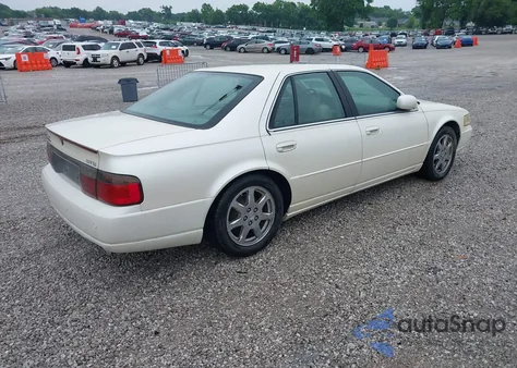 2002 Cadillac Seville Sts z USA, uszkodzony, nr VIN 1G6KY54982U129982
